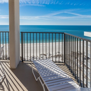 Sunbathe in the lounge chair, soaking in the expansive views and sun rays on the coast