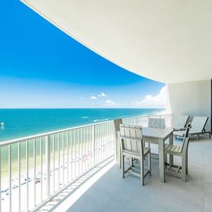 Discover the daily fishing, boating, and beach activities to see from your balcony and just relax