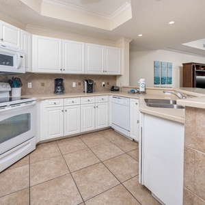 Create lasting memories as you cook together in this inviting kitchen, openly designed for convenience