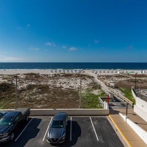 Enjoy stunning beachfront views from this inviting space, perfect for relaxation and seaside adventures