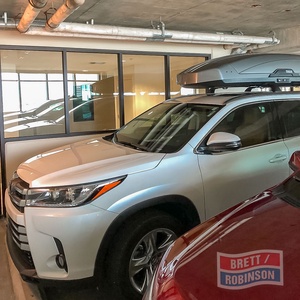 Park your vehicle securely in the spacious garage, providing easy access to your vacation retreat and nearby attractions