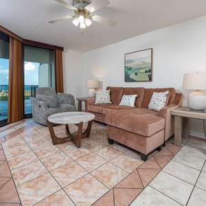 Phoenix VII 7209, Orange Beach, Alabama, beach front, 2 bedroom condominium on the 2nd floor with extended balcony