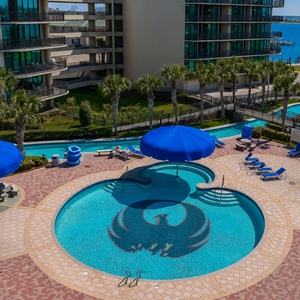 Cool off in the pool or create a splash from the waterslide and enjoy the lush landscaping and inviting amenities