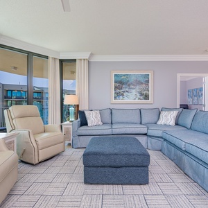 Phoenix on the Bay 1428, Orange Beach, Alabama, bay view, 3 bedroom condominium on the 4th floor