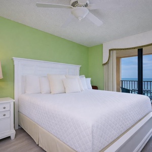 Experience restful nights in the king master suite, with the calming coast just steps away through your balcony
