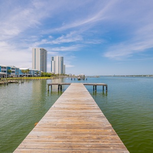 Discover the Sea Oats dock and take in the serene water views, perfect for fishing or simply unwinding
