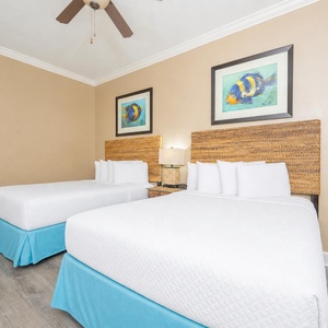 Rest comfortably in the queen guest suite, perfect for serene nights after beach adventures