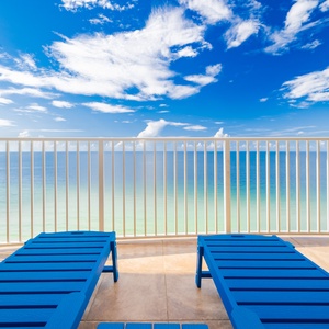 Enjoy breathtaking views of the sparkling gulf waters and expansive sky