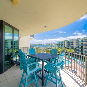 Bask in the sun on the balcony while enjoying the scenic bay view, perfect for relaxation and unwinding