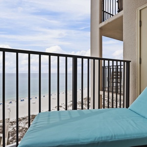 Unwind on your balcony lounger, soaking in the serene coastal views and gentle sounds for a perfect retreat