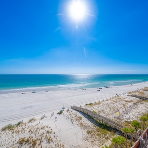 Soak in the beauty of the shoreline and bright skies with seemingly endless views of the coastline