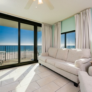 Phoenix All Suites Hotel 601, Gulf Shores, Alabama, beach front, 1 bedroom fully equipped corner hotel suite on the 6th floor