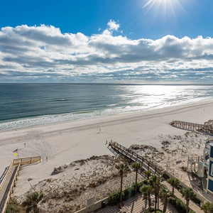 Savor peaceful moments on your balcony, soaking in the stunning coastal views and gentle sounds of nature