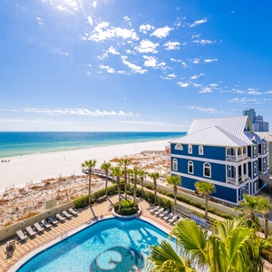 Relax on your balcony, taking in the coastal views while feeling the warm sun on your skin and enjoying the vibrant vibe