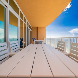 Gather on the balcony, enjoying refreshing breezes and expansive views of the tranquil waters
