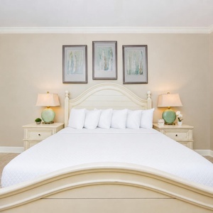 Unwind in this relaxing king guest suite and drift off into a peaceful slumber