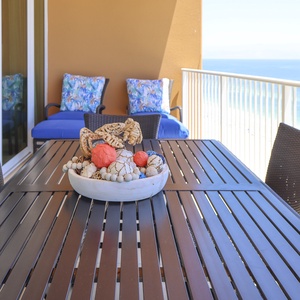 Relax on the balcony and gather with family to create memorable moments