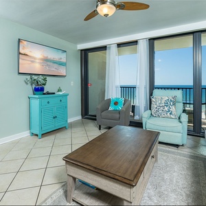 Stuffing Gulf views take center stage in this Island Winds West condo