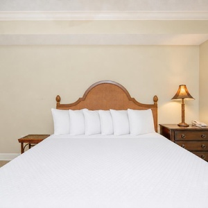Curl up in the plush king bed in the master, letting the gentle ambiance guide you into a peaceful sleep