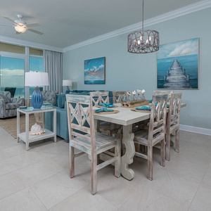 Savor a family meal or enjoy a fun game night with beach views and create lasting memories with loved ones