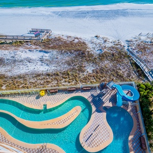 Splash into the pool from the waterslide, float on the lazy river, cool off in the indoor pool, or soak in indoor hot tubs