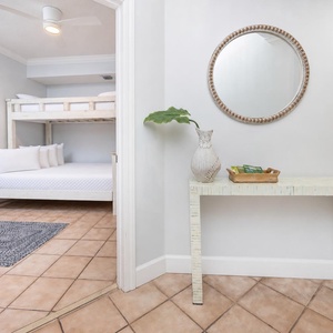 Welcoming entryway to your vacation rental inviting you to explore your vacation retreat