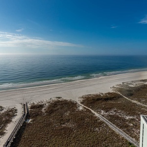 Breathe in the coastal breeze from the balcony, where endless views invite you to relax and rejuvenate