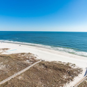 Watch the coastline stretch into the distance and the horizon meet the sky from your balcony while you soak up the sun