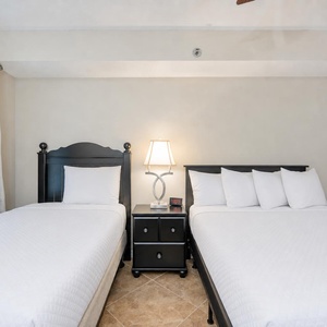 Drift into a restful night on plush beds in the guest suite, perfectly designed for cozy sleeps after beach fun