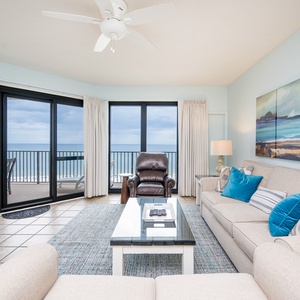 Phoenix VI 61405, Orange Beach, Alabama, beach front, 3 bedroom condominium on the 14th floor