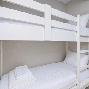 Bunk beds in the hallway offer a cozy spot for the kids after fun-filled days along the coast