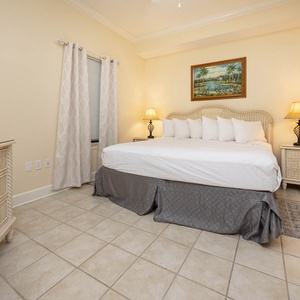 Unwind in this relaxing king guest suite and drift off into a peaceful slumber