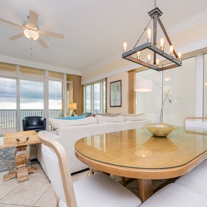 Enjoy a fun game night or family meal with beach views and experience memorable vacation moments