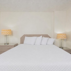 Get ready to recharge for your beach adventures in this cozy queen guest suite