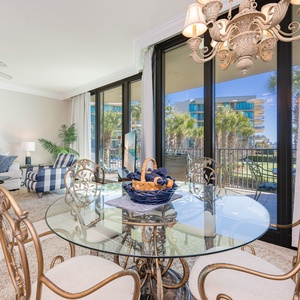 Savor a family meal or enjoy a fun game night with the coastal vibe and create lasting memories with loved ones