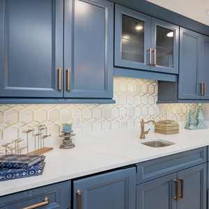 Craft delightful drinks and snacks at the wet bar, enhancing your retreat with every thoughtful detail