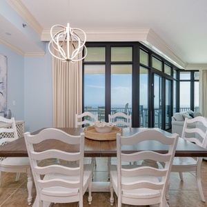 Gather your loved ones around the dining table, soaking in the beach vibes and stunning coastal views