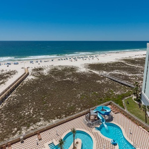 Splash into the pool from the waterslide, float on the lazy river, cool off in the indoor pool, or soak in indoor hot tubs