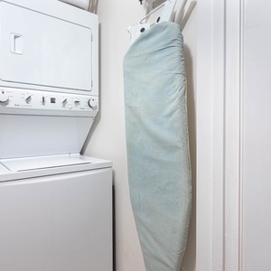 Refresh your beach attire with this convenient laundry area in your condo