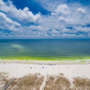 Where the sand meets the waves and the water meets the sky is where you need to be