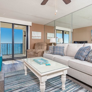 Phoenix II 2063, Orange Beach, Alabama, beach front, 2 bedroom condominium on the 6th floor