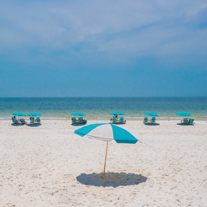Soak up the sunshine and enjoy stunning views of the Gulf
