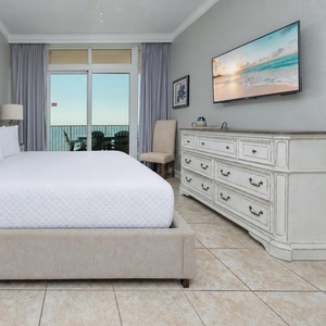 Unwind after a day at the beach, stream your favorite shows in the master, and wake up to seagulls and gentle waves