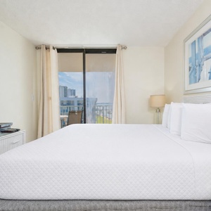 Peaceful nights in a soft, queen bed, with serene views out your window beckoning you to unwind