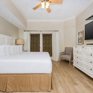 Relax after a fun beach day and stream your favorite shows from the cozy king bed in the master suite