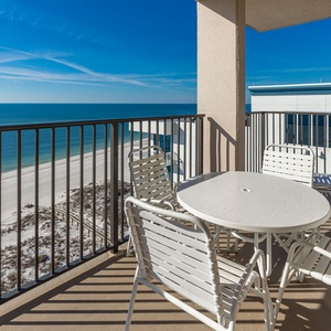 Savor your morning coffee on the balcony while enjoying breathtaking views of the tranquil waters