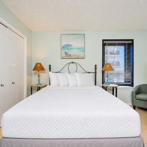 Experience restful nights on a soft double bed and twin bunk in this guest suite
