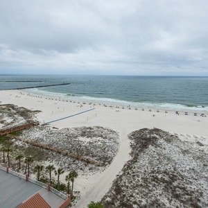 Watch the calm waves and feel the serene vibe from your balcony, a perfect retreat for relaxation