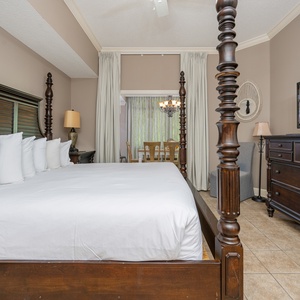 Relax after a fun beach day and stream your favorite shows from the cozy king bed in the master suite