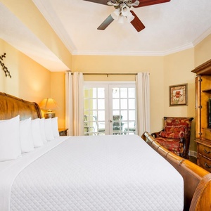 Relax after a fun beach day and stream your favorite shows from the cozy king bed in the master suite